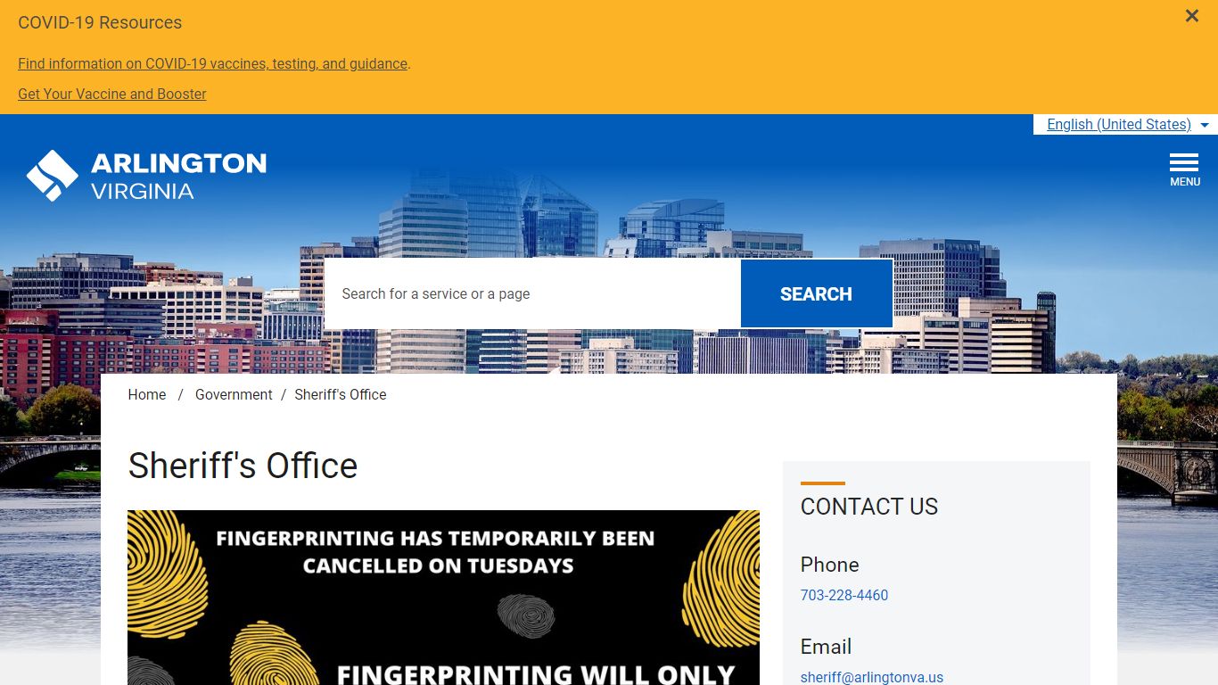 Sheriff's Office – Official Website of Arlington County ...